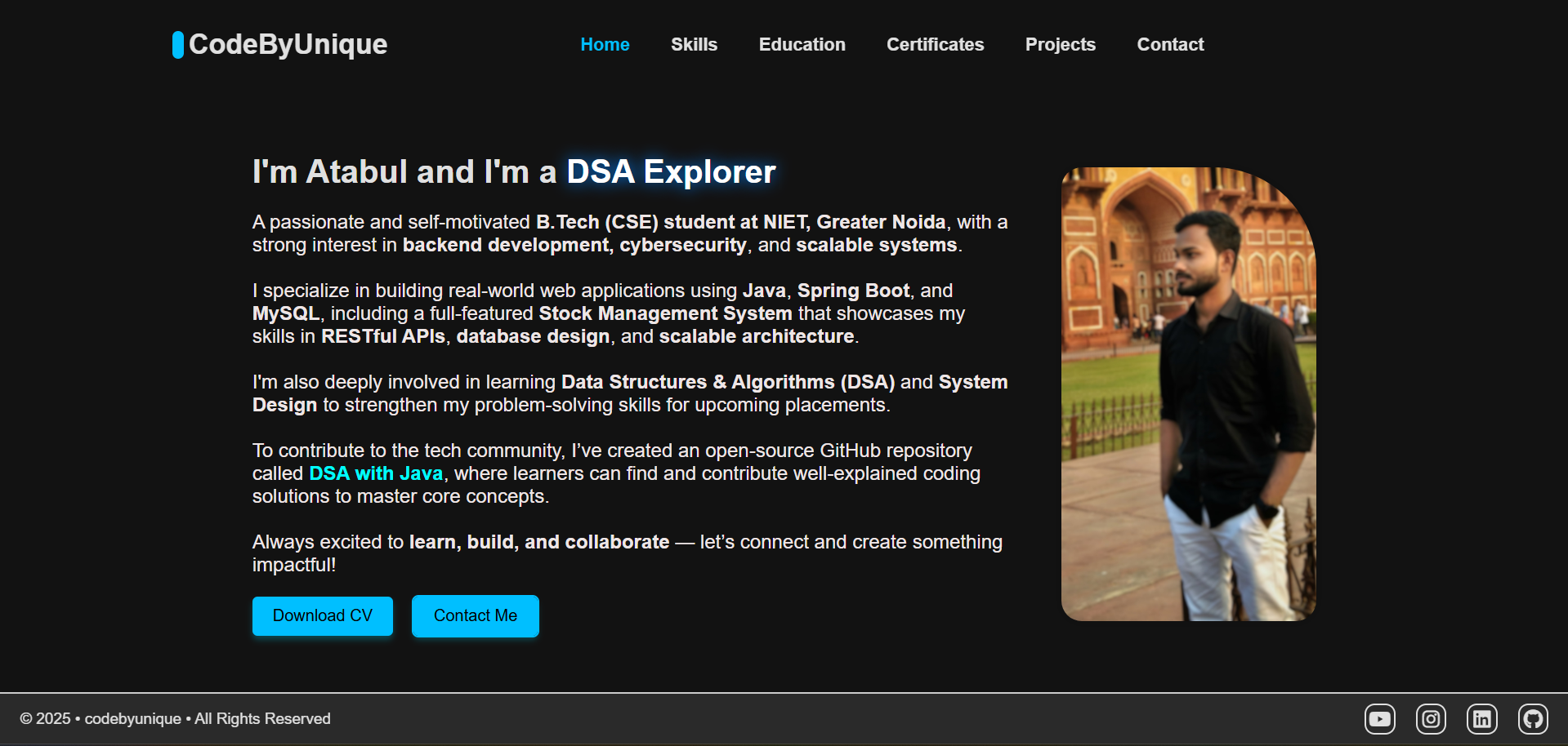 Portfolio Main Preview